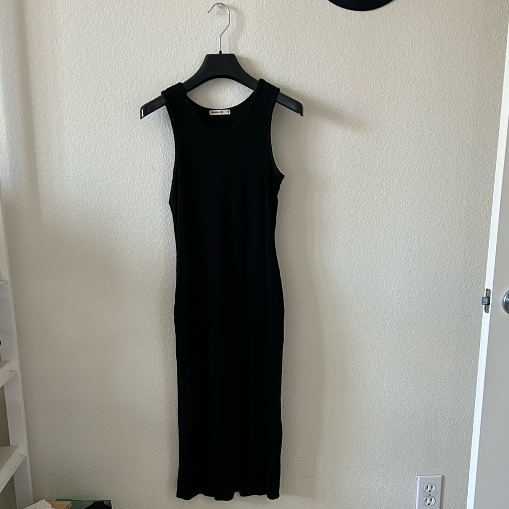 Marine Layer Lexi Ribbed Midi Dress